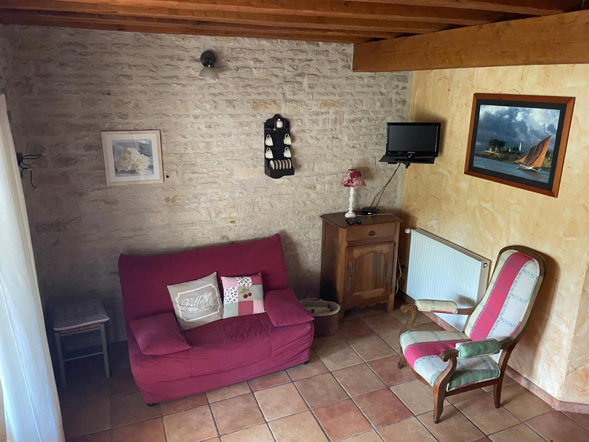 Sous L Olivier Apartment Tusson Exterior photo